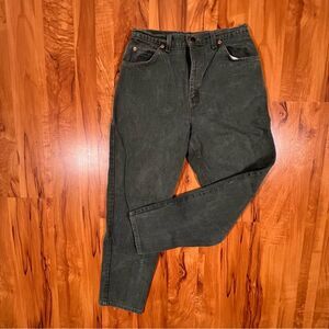 Levi’s 951 tapered leg jeans 🖤 relaxed fit 🖤 green 🖤 size 10
